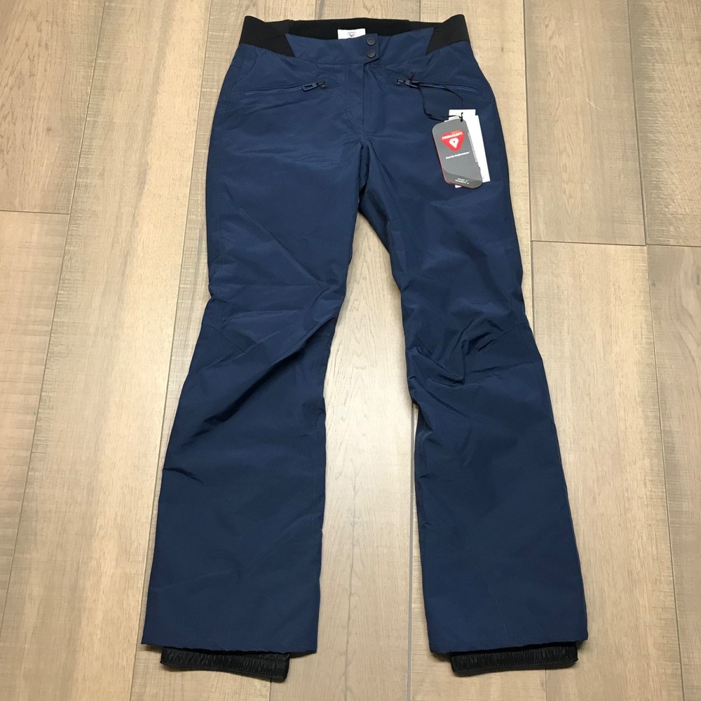 Rossignol Ski Pants Snowboard Womens Size‎ L Navy Blue Classique Primaloft NEW